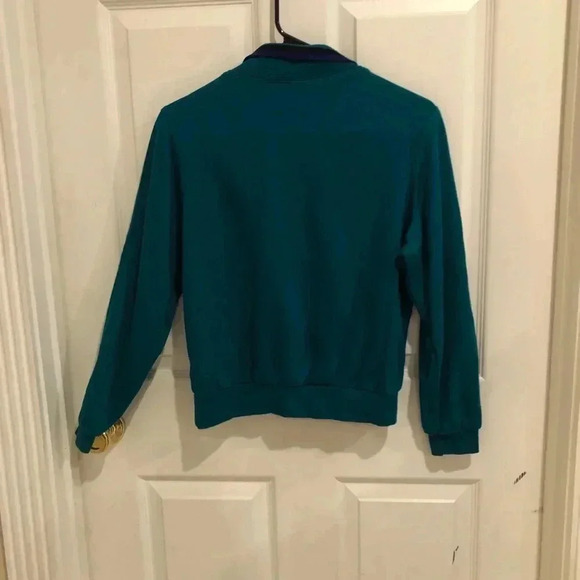 Alfred dunner// green trimmed in black/sz pm - Picture 3 of 3